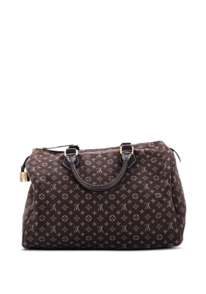Louis Vuitton Pre-Owned Speedy Handbag Mini Lin 30 satchel - Brown