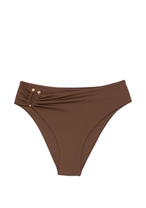 Fisico appliqué-detail bikini bottoms - Brown