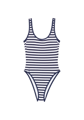 Polo Ralph Lauren striped scoop-neck swimsuit - Blue
