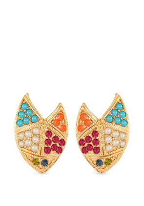 D'Orlan Vintage 1980 clip-on earrings - Gold