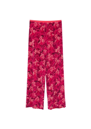 Siyu Lassus floral-print trousers - Pink