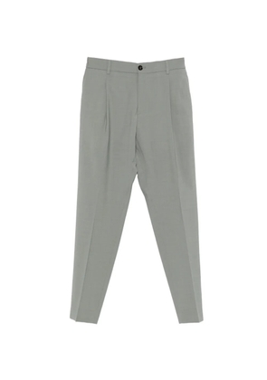 BE ABLE pleated-design trousers - Green