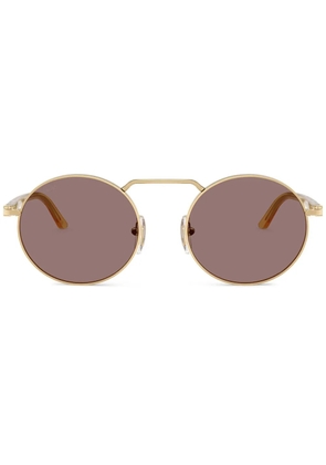 Persol round-frame sunglasses - Gold