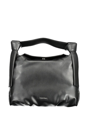 Calvin Klein knotted top-handle tote bag - Black