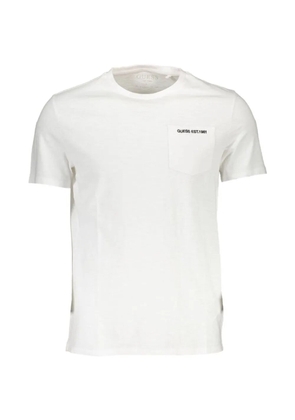 GUESS USA pocket-detail T-shirt - White