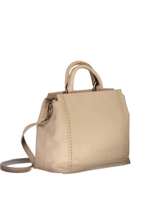 byblos whipstitch-detail tote bag - Neutrals