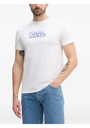 Karl Lagerfeld short-sleeved cotton T-shirt - White