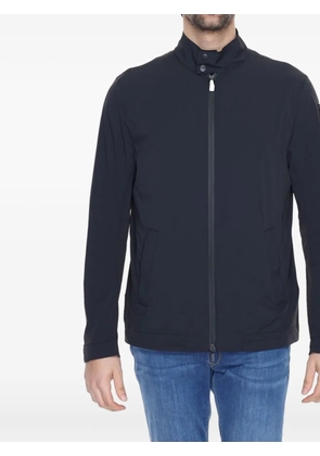 SUNS stand-collar zip-up jacket - Black