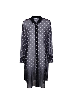 Aviù polka-dot pattern shirt - Black