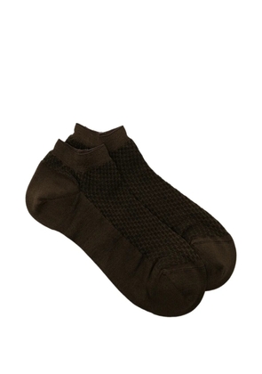 Zegna Sleek Dash socks - Brown