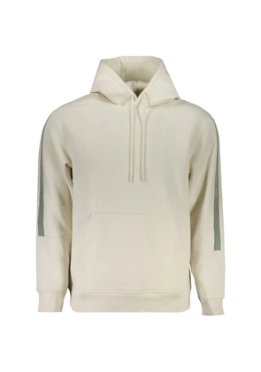 Calvin Klein tape-detail hoodie - Neutrals