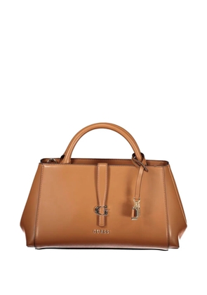 GUESS USA logo-plaque tote bag - Neutrals