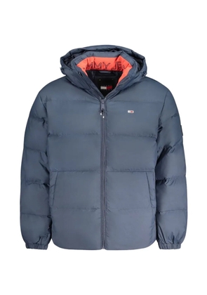 Tommy Hilfiger logo-embroidered padded jacket - Blue