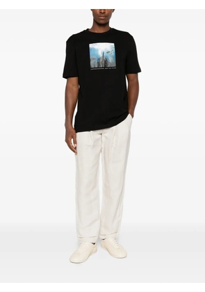 BOSS graphic-print T-shirt - Black