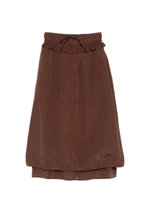 DAMSON MADDER Amber midi skirt - Brown