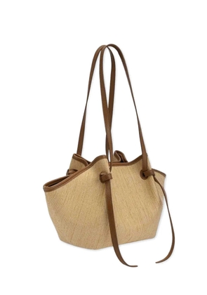 Yuzefi Mochi woven shoulder bag - Neutrals