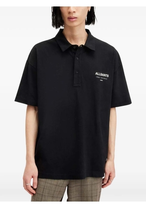 AllSaints Underground short-sleeved polo shirt - Black