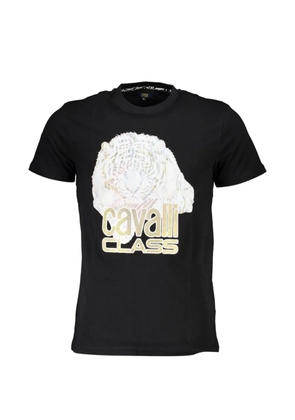 Cavalli Class tiger-print T-shirt - Black