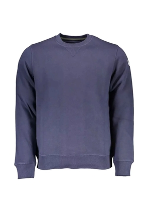 North Sails logo-patch crew-neck sweashirt - Blue