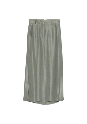 Peserico side-slit midi skirt - Green