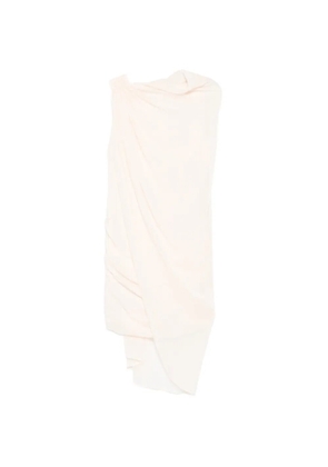 ROTATE BIRGER CHRISTENSEN chiffon cape dress - Neutrals