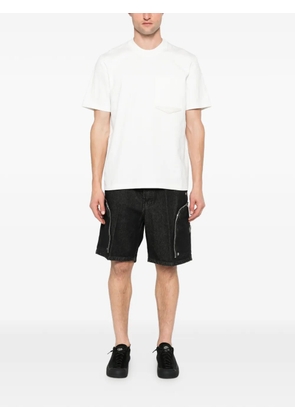 YES LONDON patch-pocket T-shirt - White