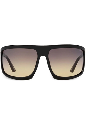 TOM FORD Eyewear Clint-02 sunglasses - Black