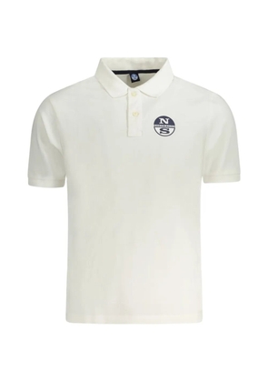 North Sails logo-print polo shirt - Neutrals