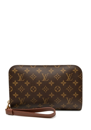 Louis Vuitton Pre-Owned 2009 Monogram Orsay clutch bag - Brown