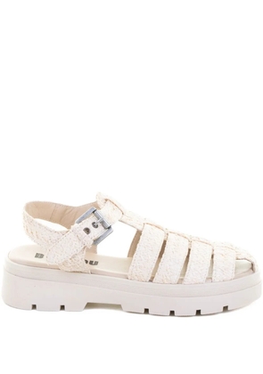 Bibi Lou Jeanna buckle-fastening platform sandals - Neutrals