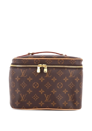 Louis Vuitton Pre-Owned Nice Vanity Case Monogram Canvas BB pouch - Brown
