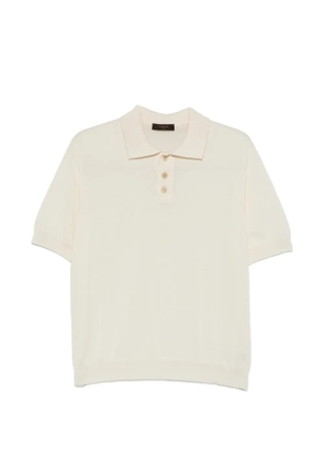 Zanone button-fastening polo shirt - Neutrals
