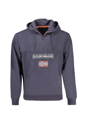 Napapijri Burgee half-zip hoodie - Blue