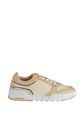 Tommy Hilfiger panelled leather sneakers - Neutrals