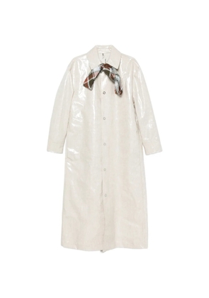 MARBELL Victoria trench coat - Neutrals