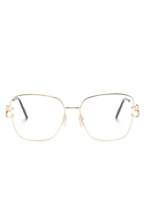 Cartier Eyewear square-frame glasses - Gold
