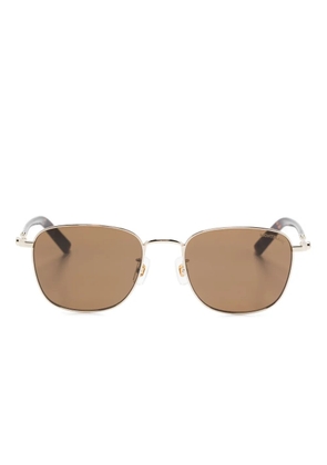 Montblanc square-frame sunglasses - Brown