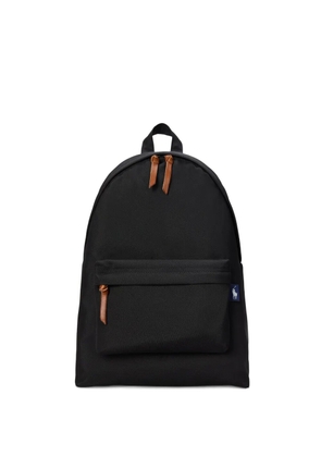 Polo Ralph Lauren logo-label backpack - Black