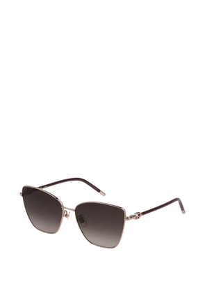 Furla cat-eye frame sunglasses - Gold