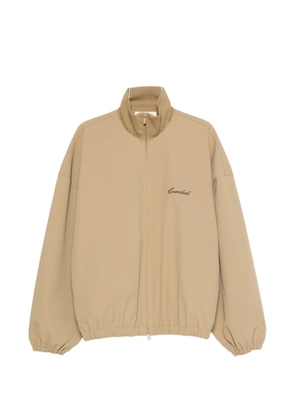 FEAR OF GOD ESSENTIALS logo-embroidered jacket - Neutrals