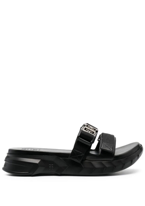Givenchy 4G buckle leather sandals - Black