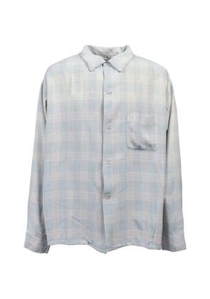 SAINT MXXXXXX check-pattern shirt - Blue
