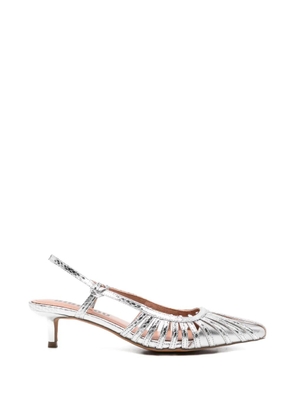 Bibi Lou cut-out pumps - Silver