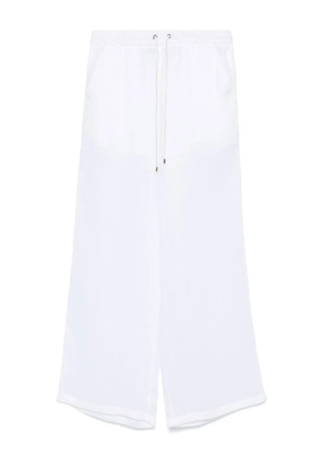 Lorena Antoniazzi elasticated-waistband trousers - White