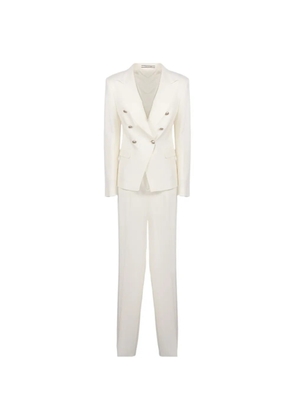 Tagliatore Alicya double-breasted suit - Neutrals