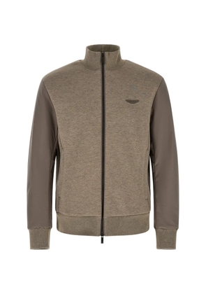 BOSS x Aston Martin Shepherd 242 mélange bomber jacket - Neutrals