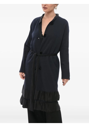 Lanvin wool belted coat - Blue