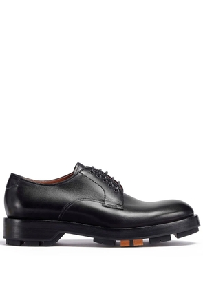 Zegna chunky-sole Derby shoes - Black