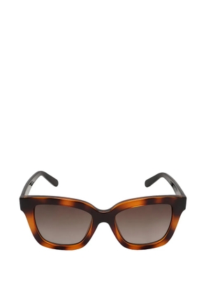 Ferragamo butterfly-frame sunglasses - Brown