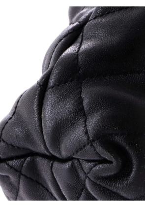 Saint Laurent Pre-Owned Icare Shopping Quilted Leather Maxi tote bag - Black